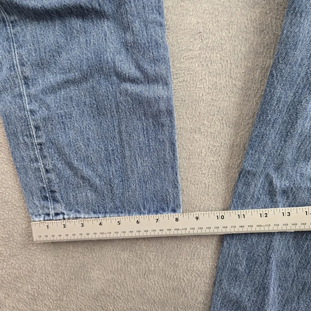 Levi's 501 Men Jeans 36X32‎ Blue Denim Original Fit Straight Leg Button Fly